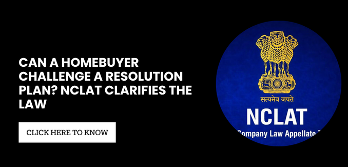 Can a Single Homebuyer Challenge a Resolution Plan?